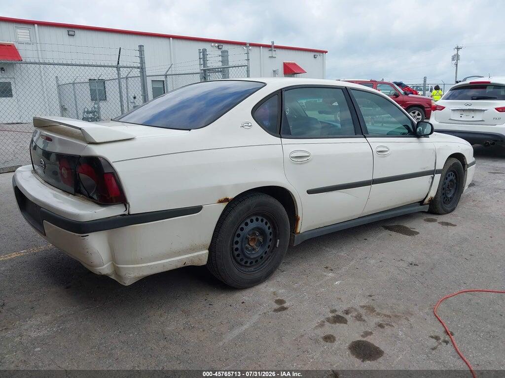 2G1WF52E759193025 2005 CHEVROLET IMPALA photo no. 4