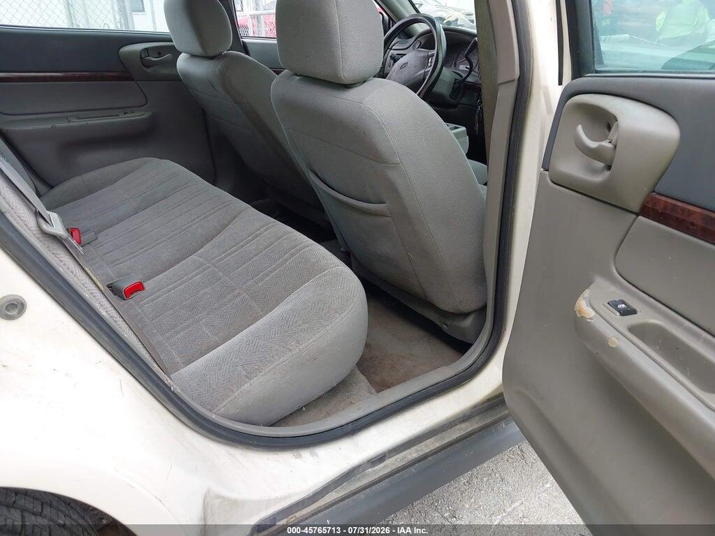 2G1WF52E759193025 2005 CHEVROLET IMPALA photo no. 8