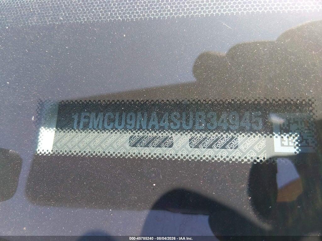 1FMCU9NA4SUB34945 2025 FORD ESCAPE photo no. 9