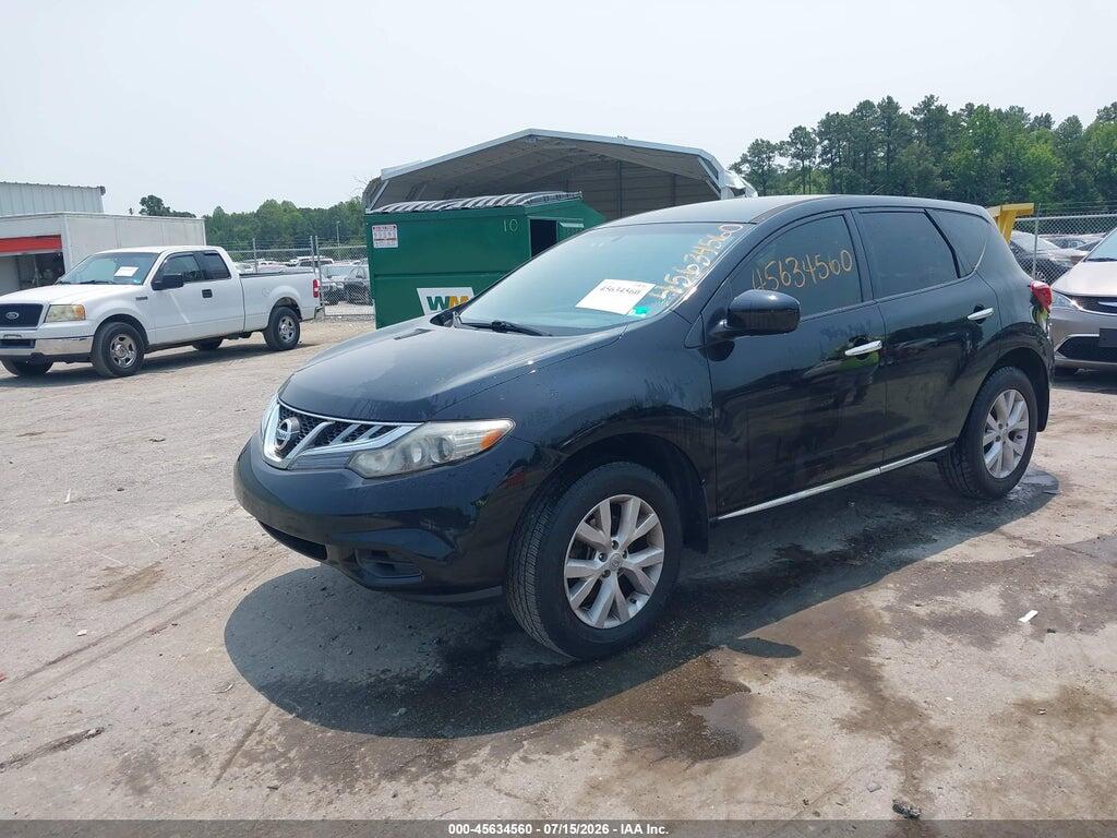 JN8AZ1MU6CW114071 2012 NISSAN MURANO photo no. 2