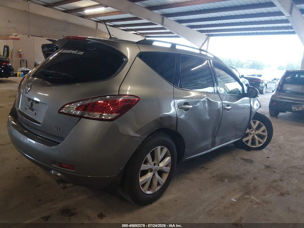JN8AZ1MU3CW103920 2012 NISSAN MURANO photo no. 4