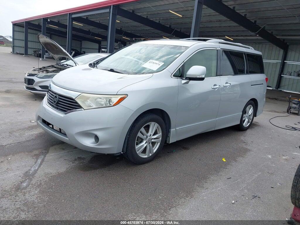 JN8AE2KP6C9043855 2012 NISSAN QUEST photo no. 2