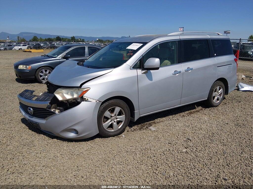 JN8AE2KP5C9035830 2012 NISSAN QUEST photo no. 2
