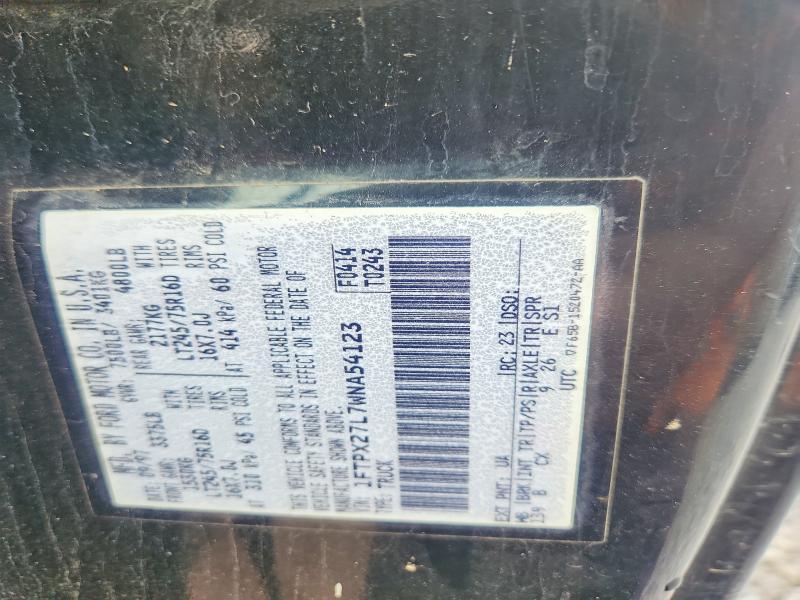1FTPX27L7WNA54123 1998 FORD F250 photo no. 12