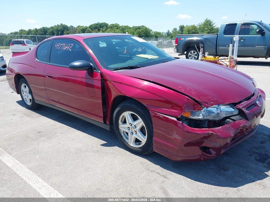 2G1WW12E159387347 2005 CHEVROLET MONTE CARLO photo no. 1