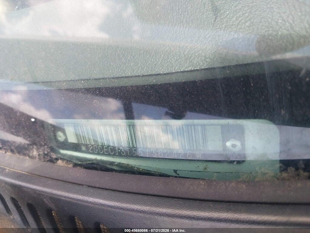 2GCEC13T551362426 2005 CHEVROLET SILVERADO 1500 photo no. 9
