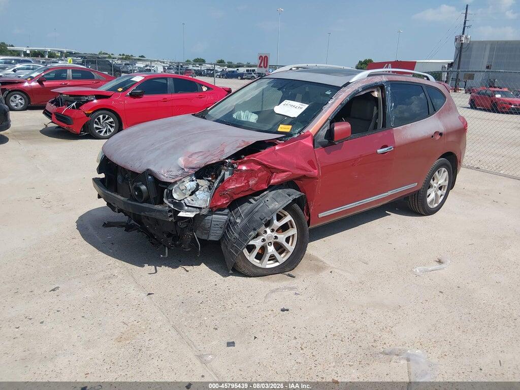 JN8AS5MT5CW256298 2012 NISSAN ROGUE photo no. 2