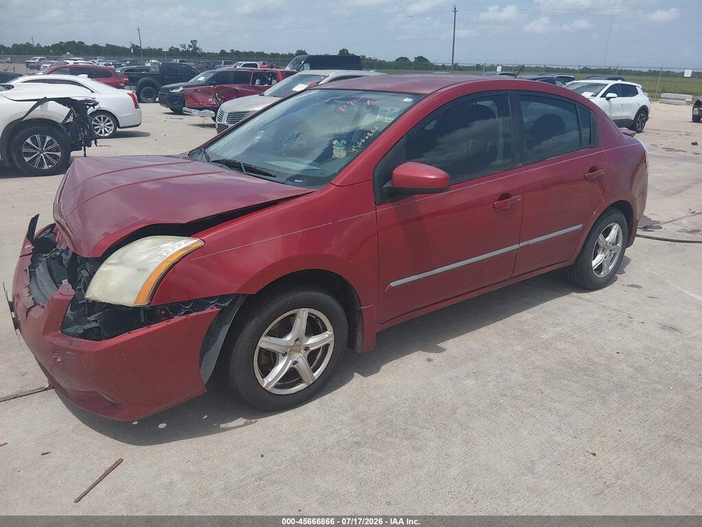 3N1AB6AP8CL700677 2012 NISSAN SENTRA photo no. 2