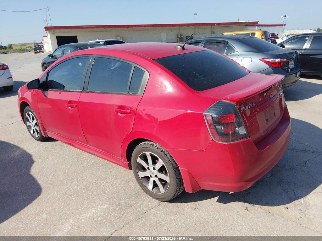 3N1AB6AP1CL703596 2012 NISSAN SENTRA photo no. 3