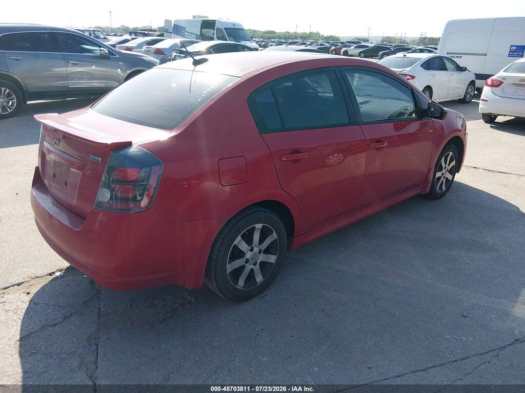 3N1AB6AP1CL703596 2012 NISSAN SENTRA photo no. 4