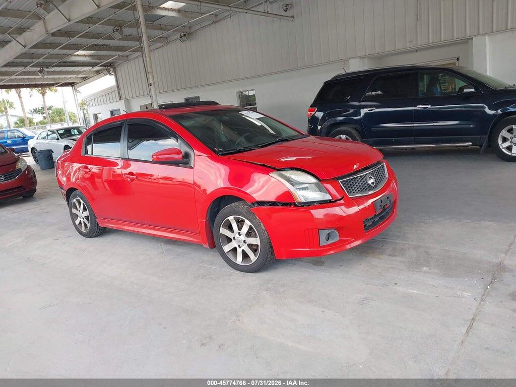 3N1AB6AP8CL719469 2012 NISSAN SENTRA photo no. 1