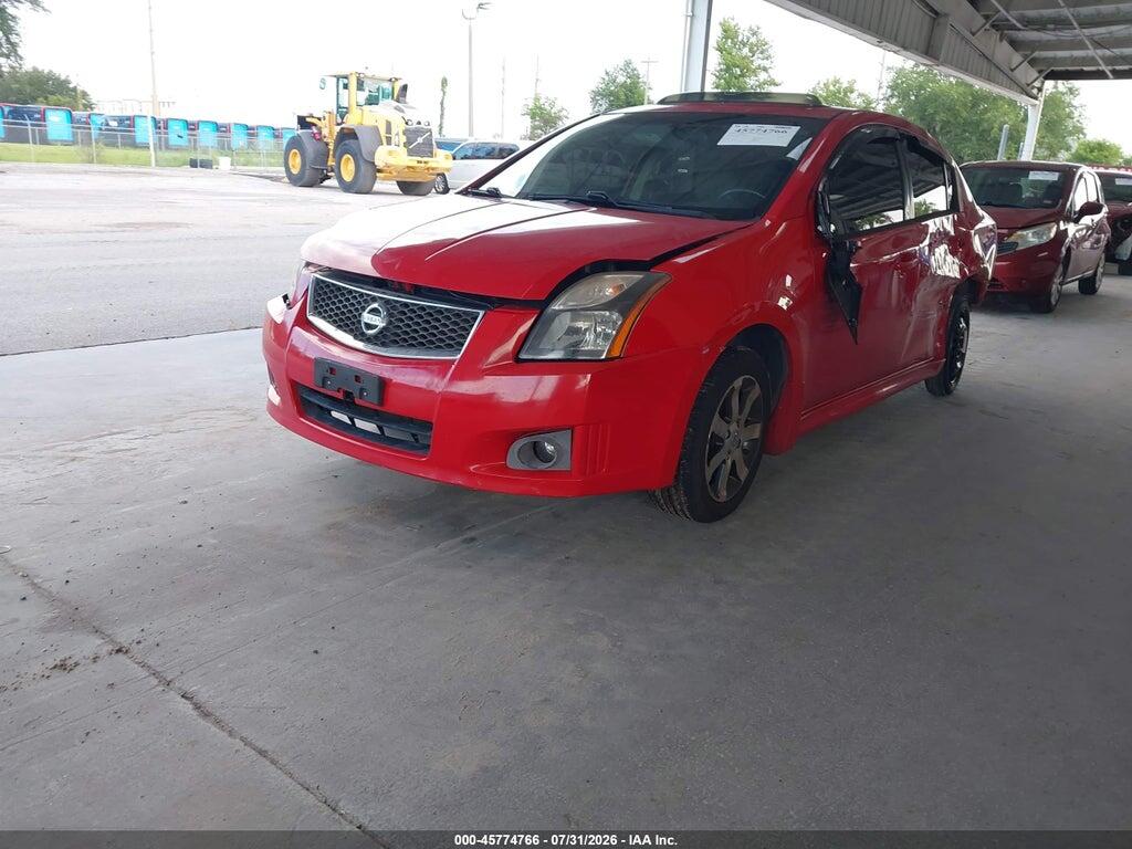 3N1AB6AP8CL719469 2012 NISSAN SENTRA photo no. 2