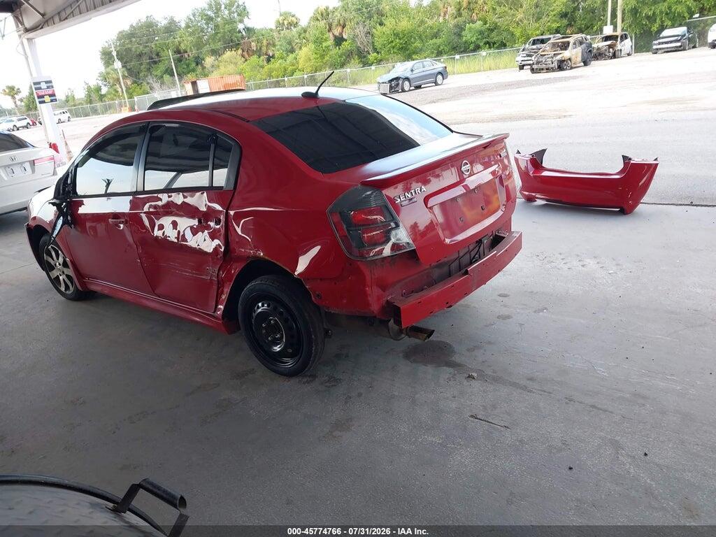 3N1AB6AP8CL719469 2012 NISSAN SENTRA photo no. 3