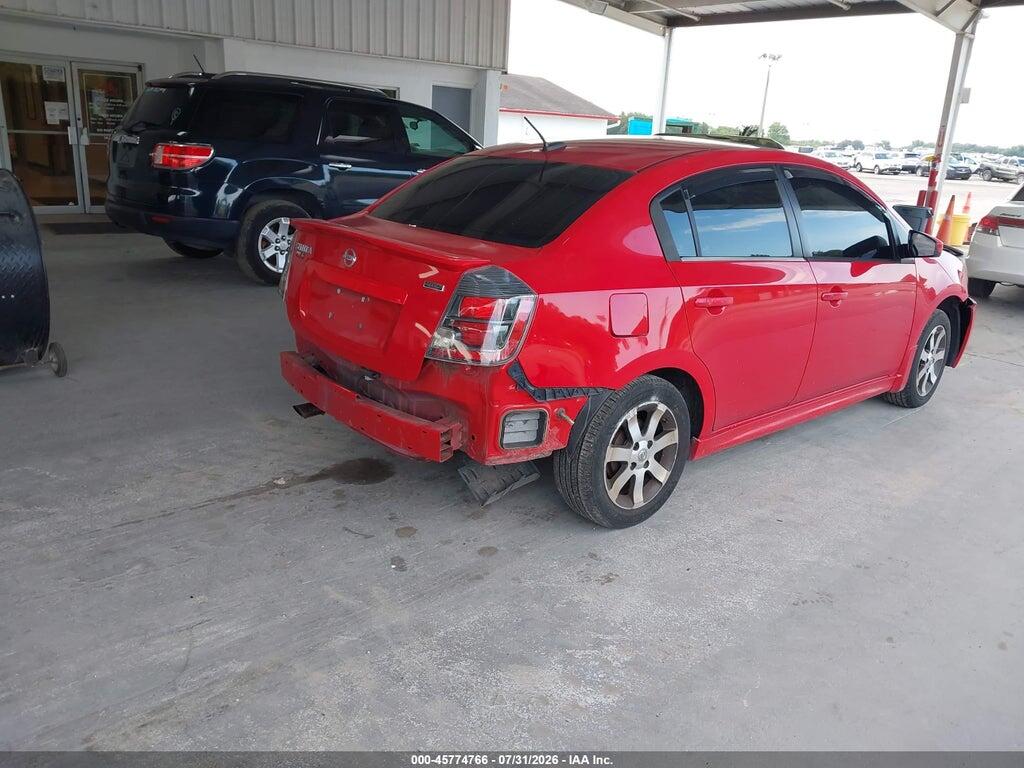 3N1AB6AP8CL719469 2012 NISSAN SENTRA photo no. 4