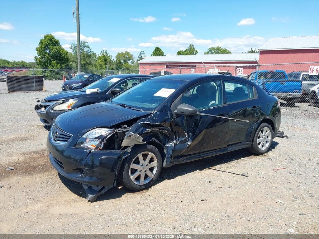 3N1AB6AP6CL691154 2012 NISSAN SENTRA photo no. 2