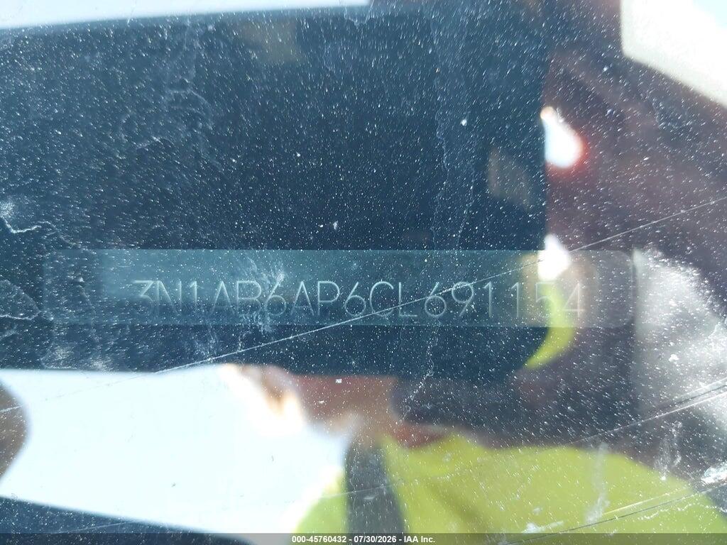 3N1AB6AP6CL691154 2012 NISSAN SENTRA photo no. 9