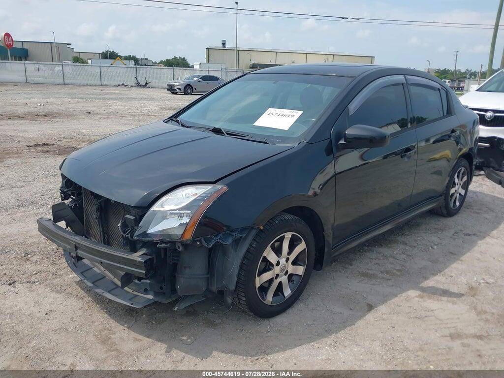 3N1AB6AP0CL739618 2012 NISSAN SENTRA photo no. 2