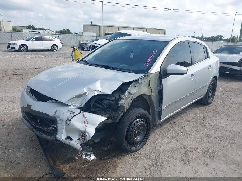 3N1AB6AP4CL776364 2012 NISSAN SENTRA photo no. 2