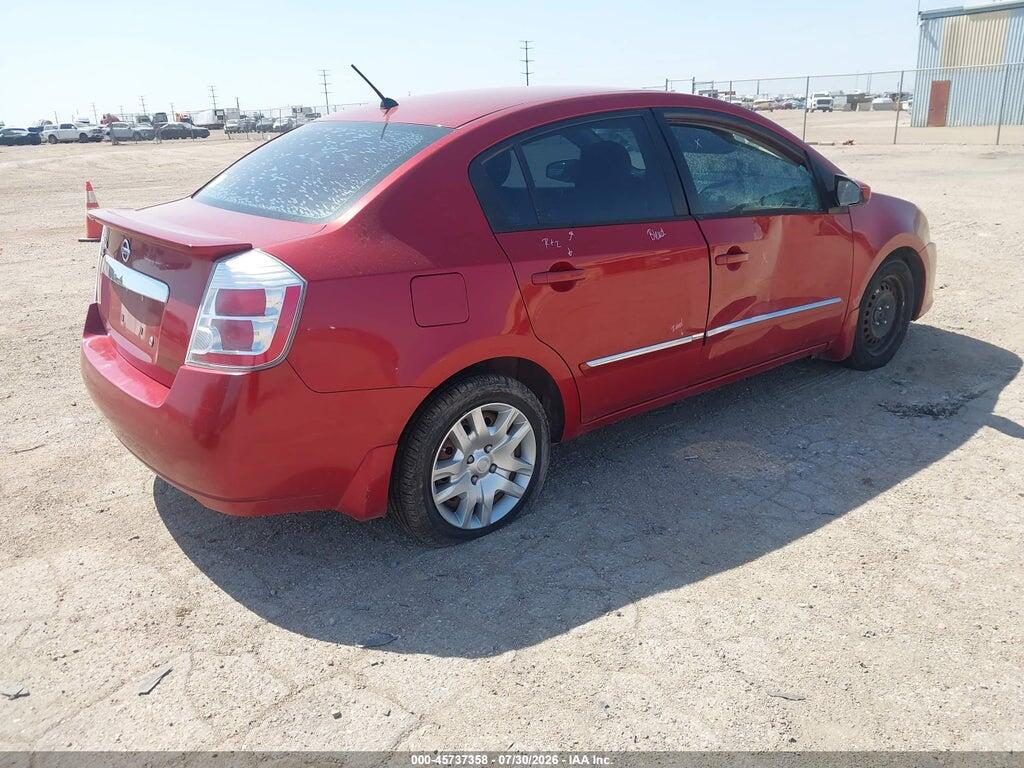 3N1AB6AP3CL661884 2012 NISSAN SENTRA photo no. 4