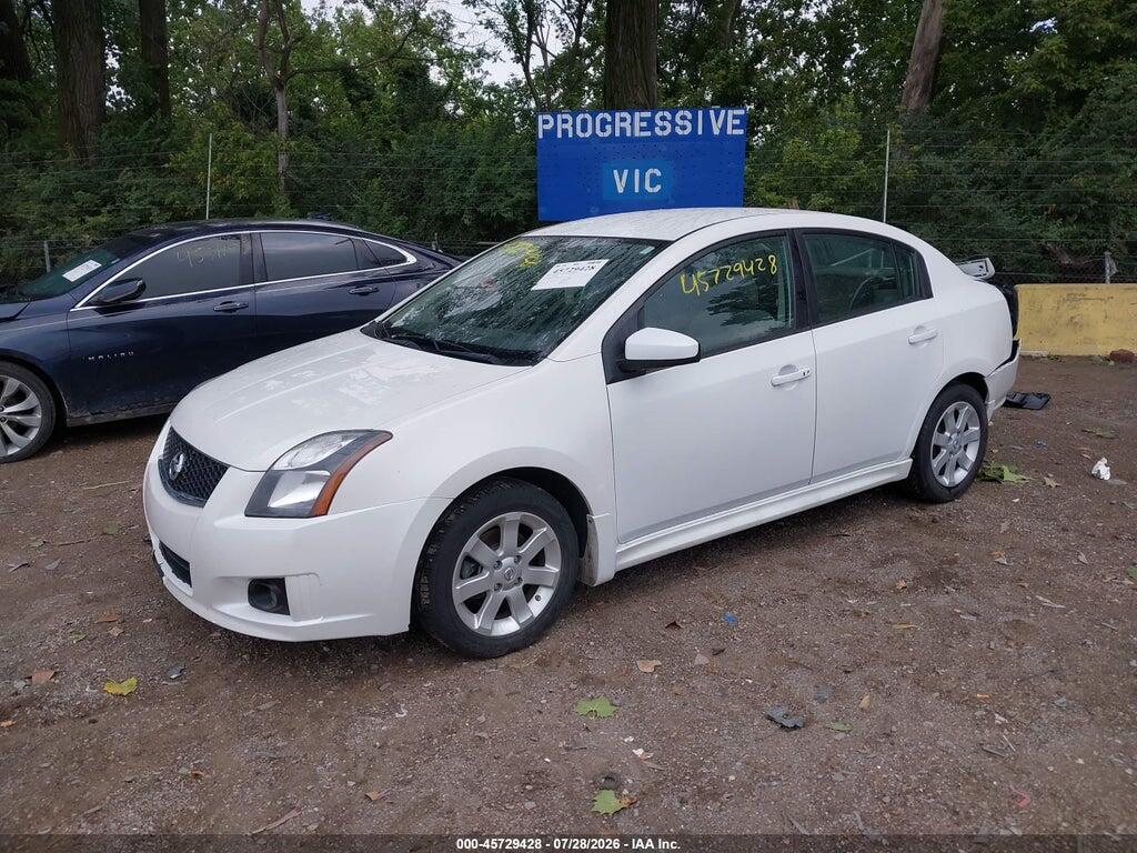 3N1AB6AP6CL724895 2012 NISSAN SENTRA photo no. 2