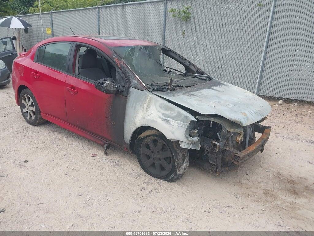 3N1AB6AP0CL773185 2012 NISSAN SENTRA photo no. 1