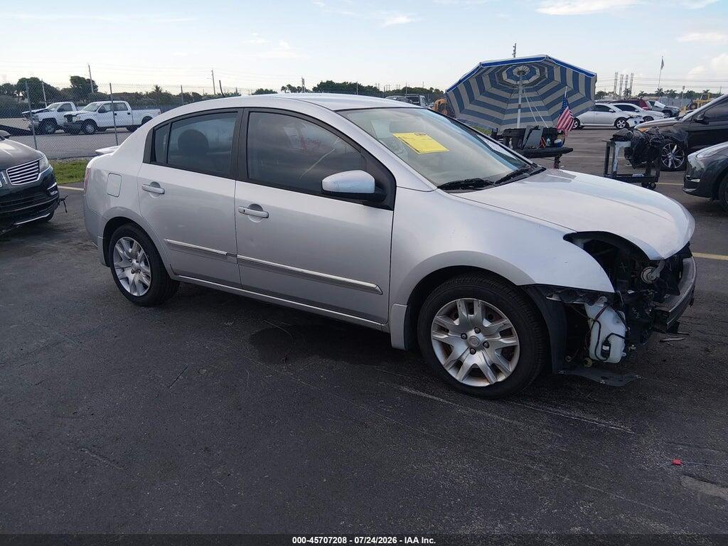 3N1AB6AP3CL612233 2012 NISSAN SENTRA photo no. 1