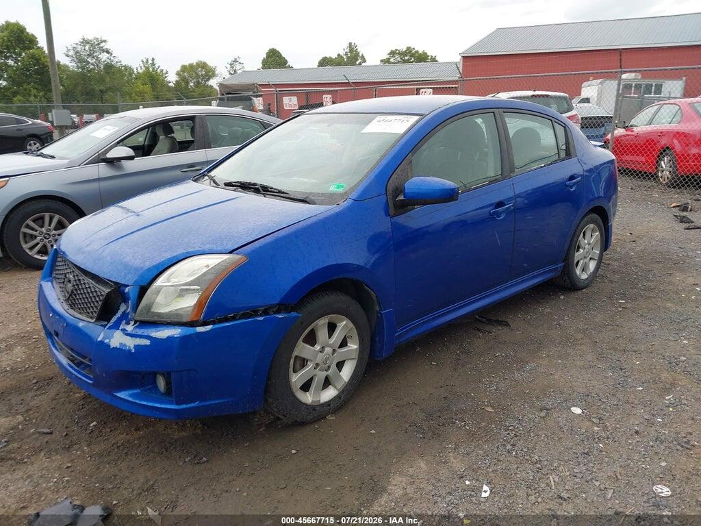 3N1AB6AP9CL746678 2012 NISSAN SENTRA photo no. 2