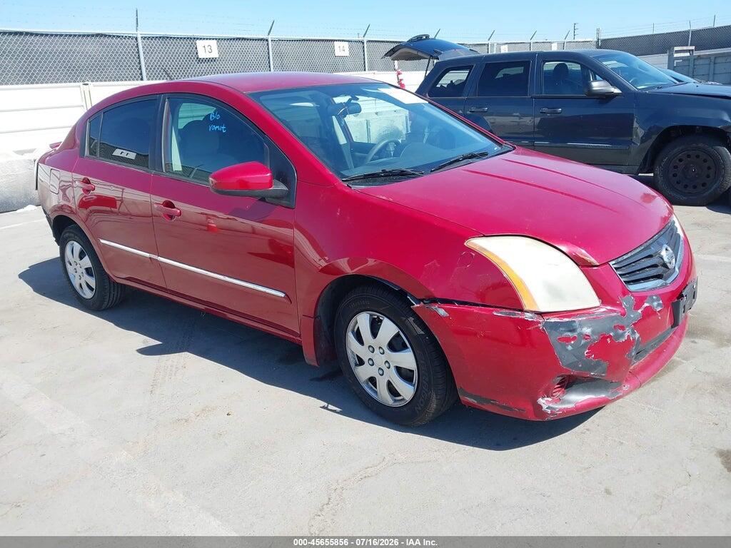 3N1AB6AP8CL673738 2012 NISSAN SENTRA photo no. 1