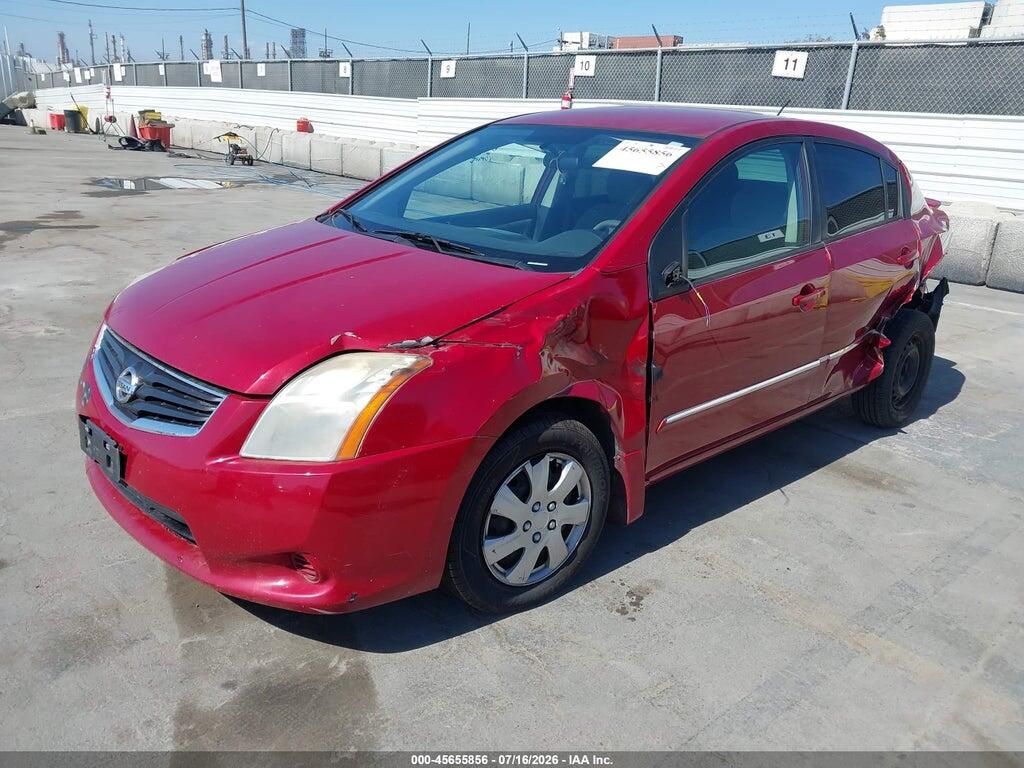 3N1AB6AP8CL673738 2012 NISSAN SENTRA photo no. 2