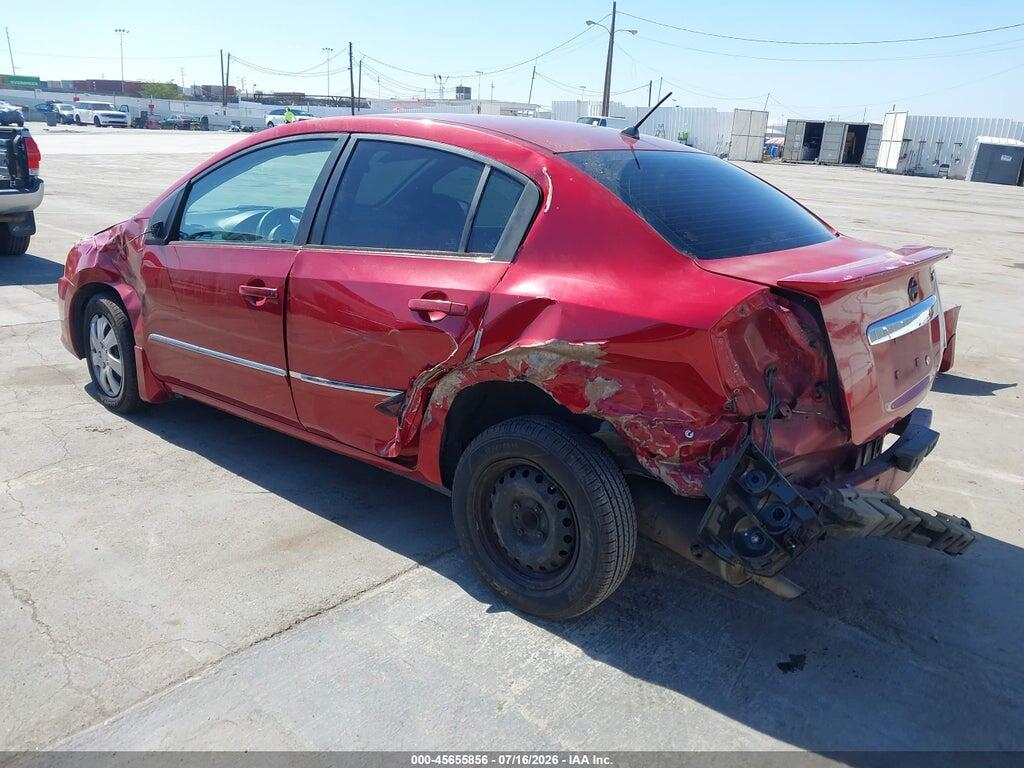 3N1AB6AP8CL673738 2012 NISSAN SENTRA photo no. 3