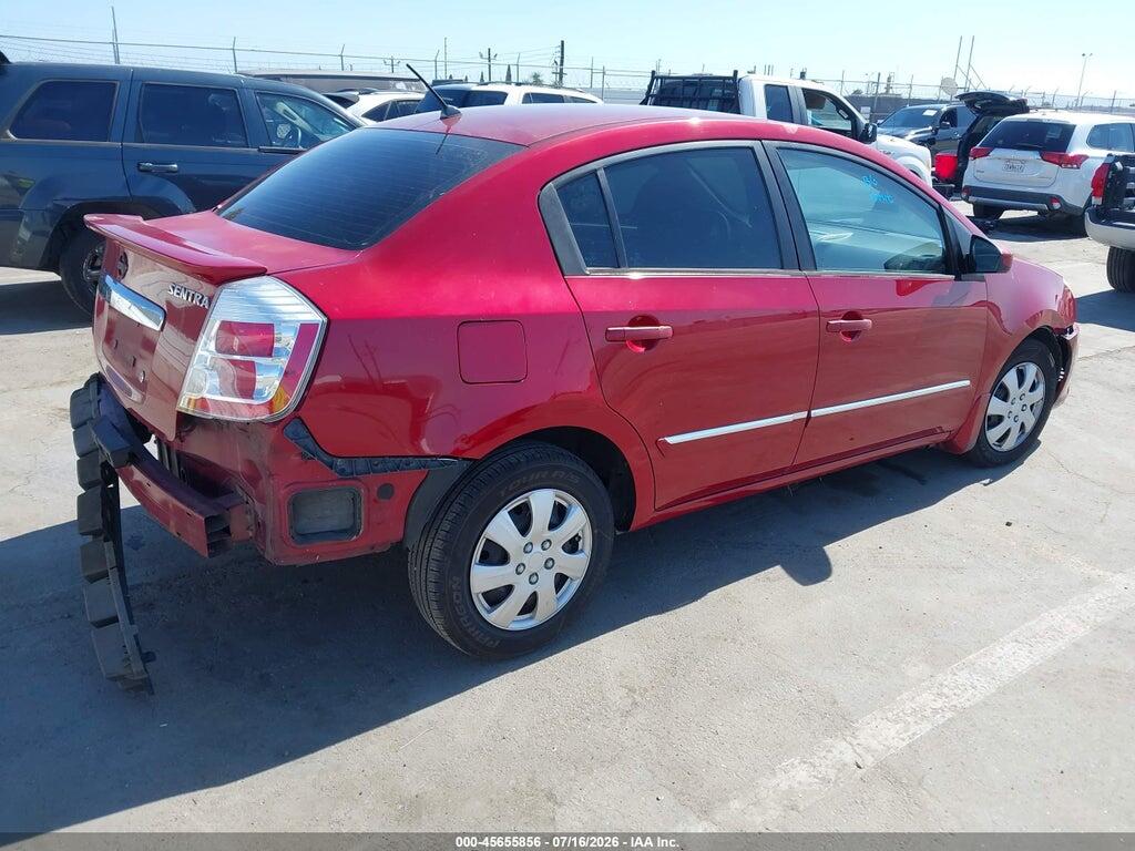 3N1AB6AP8CL673738 2012 NISSAN SENTRA photo no. 4