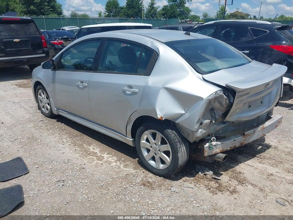 3N1AB6AP6CL616888 2012 NISSAN SENTRA photo no. 3