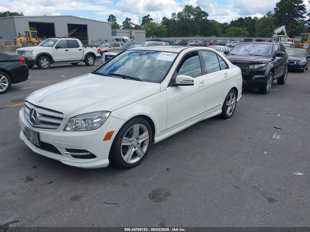 WDDGF8BBXBR147683 2011 MERCEDES-BENZ C 300 photo no. 2