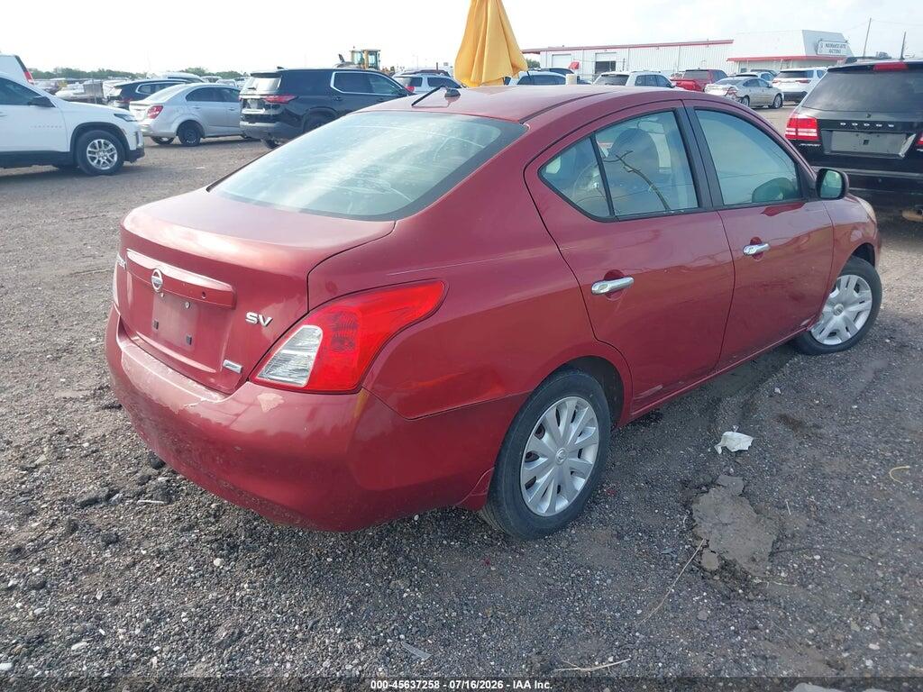 3N1CN7AP5CL901748 2012 NISSAN VERSA photo no. 4