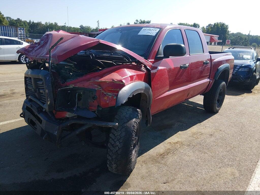 1D7HW48N25S236191 2005 DODGE DAKOTA photo no. 2