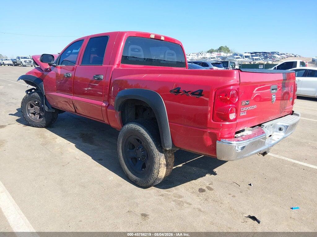 1D7HW48N25S236191 2005 DODGE DAKOTA photo no. 3