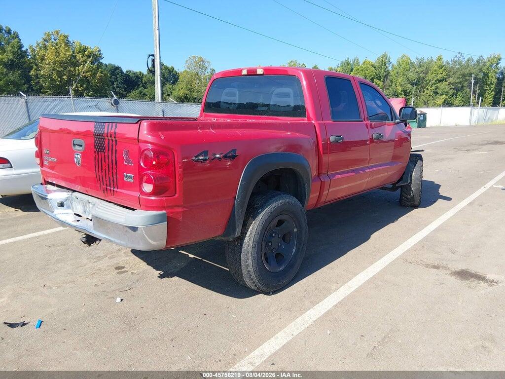 1D7HW48N25S236191 2005 DODGE DAKOTA photo no. 4