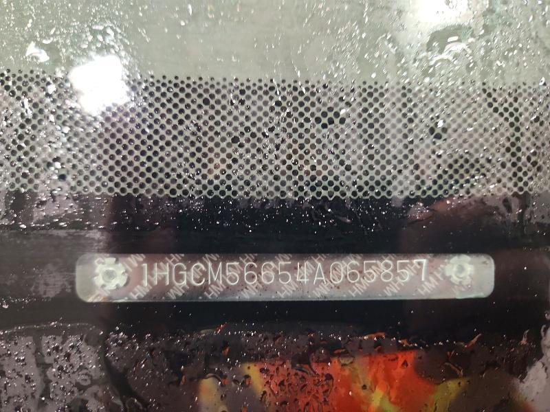 1HGCM56654A065857 2004 HONDA ACCORD photo no. 12