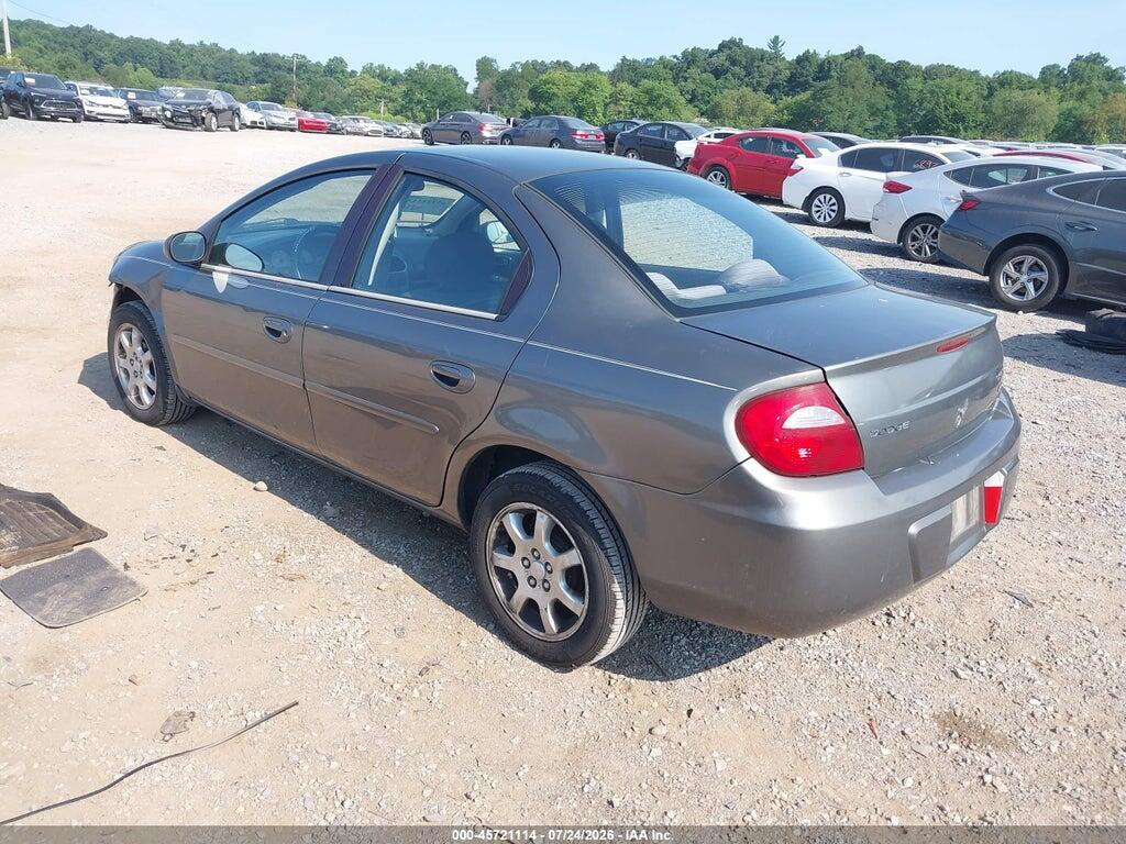 1B3ES56C75D243143 2005 DODGE NEON photo no. 3