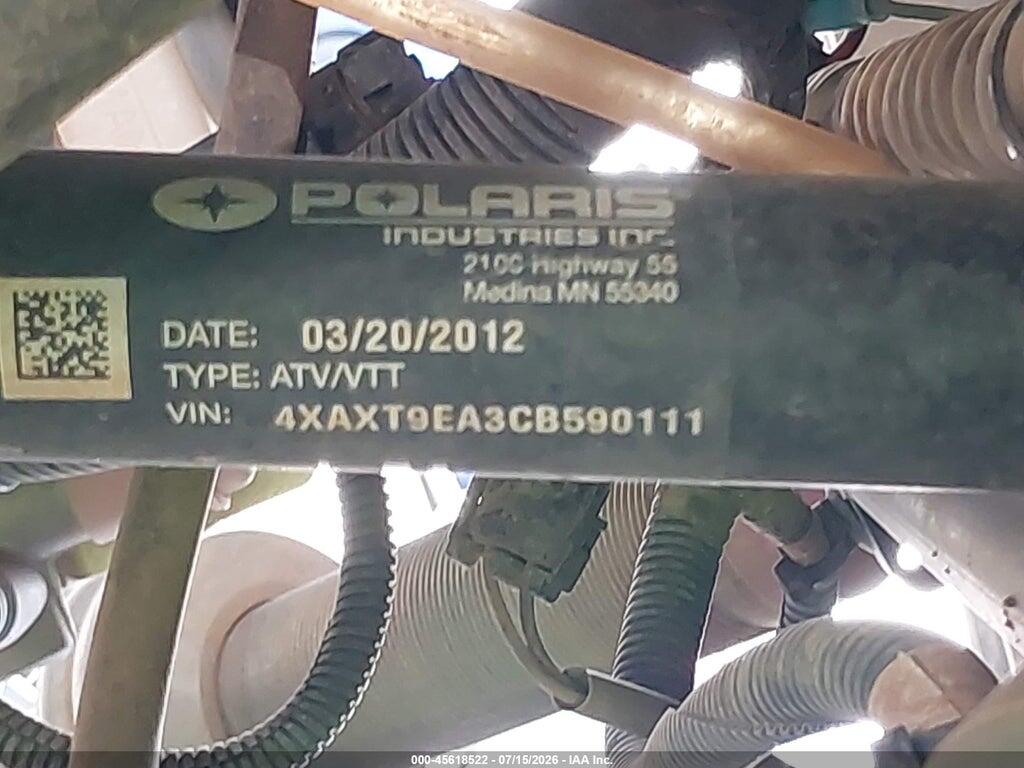 4XAXT9EA3CB590111 2012 POLARIS RANGER photo no. 10