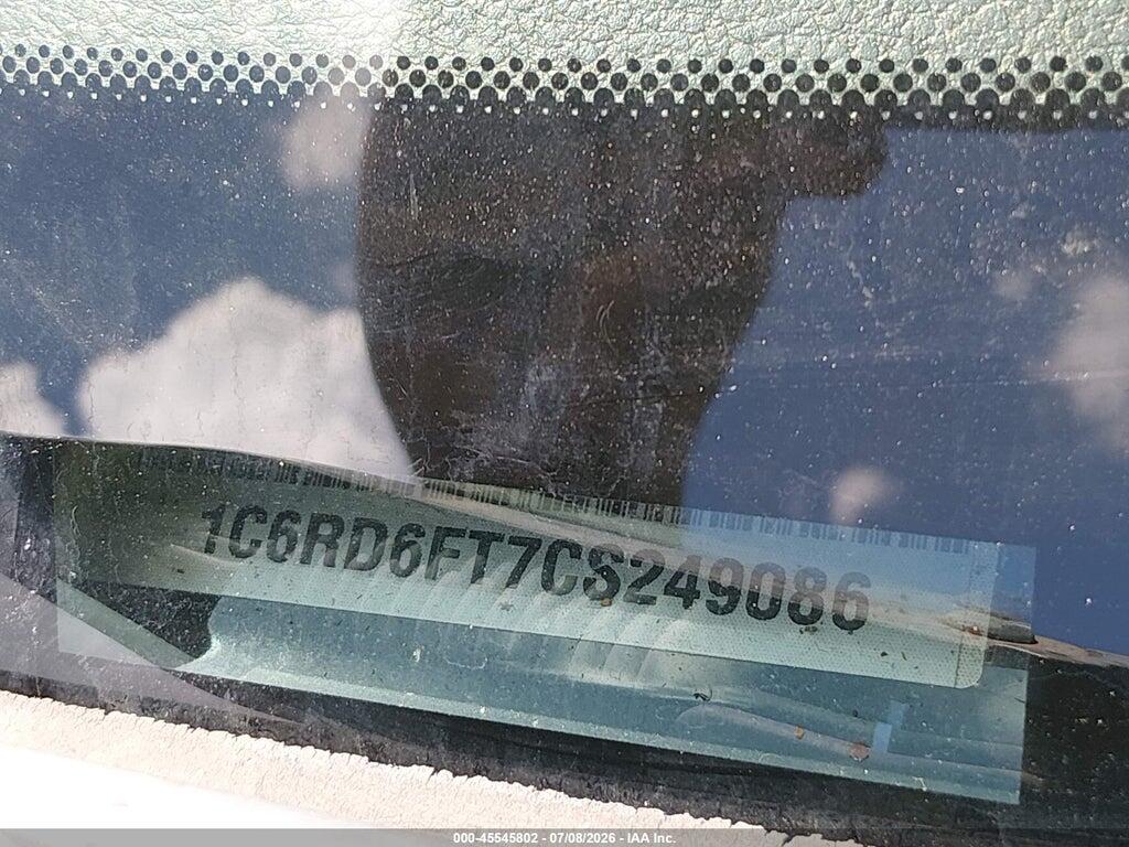 1C6RD6FT7CS249086 2012 RAM 1500 photo no. 9