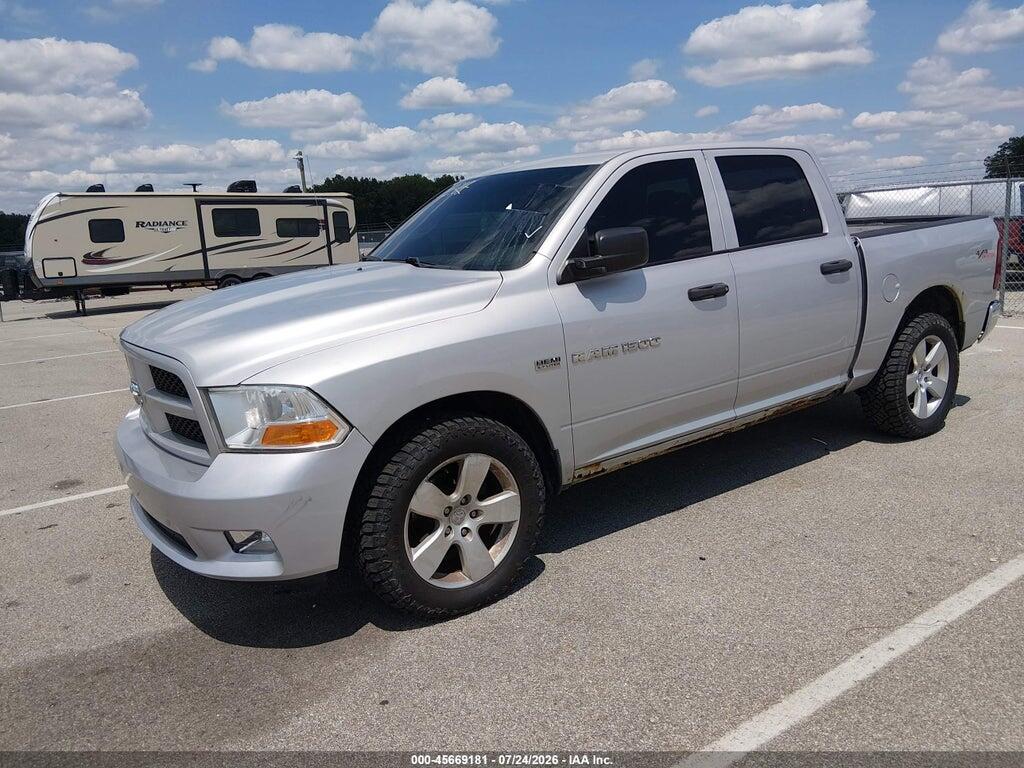 1C6RD7KT6CS185991 2012 RAM 1500 photo no. 2
