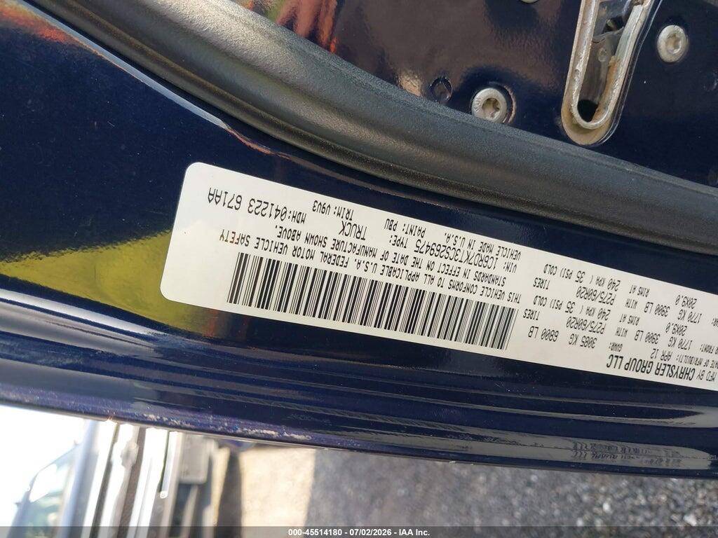 1C6RD7KT3CS269475 2012 RAM 1500 photo no. 9