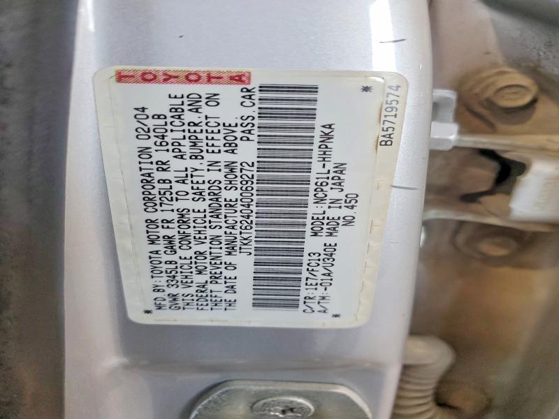 2004 SCION XA BASE — Фото 13 из 13