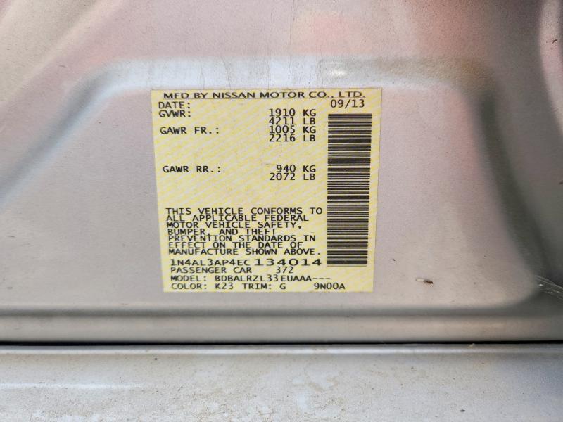 1N4AL3AP4EC134014 2014 NISSAN ALTIMA photo no. 12