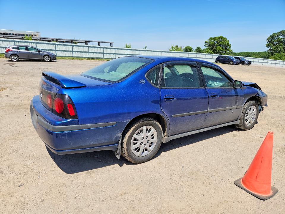2G1WF52E959207068 2005 CHEVROLET IMPALA photo no. 3
