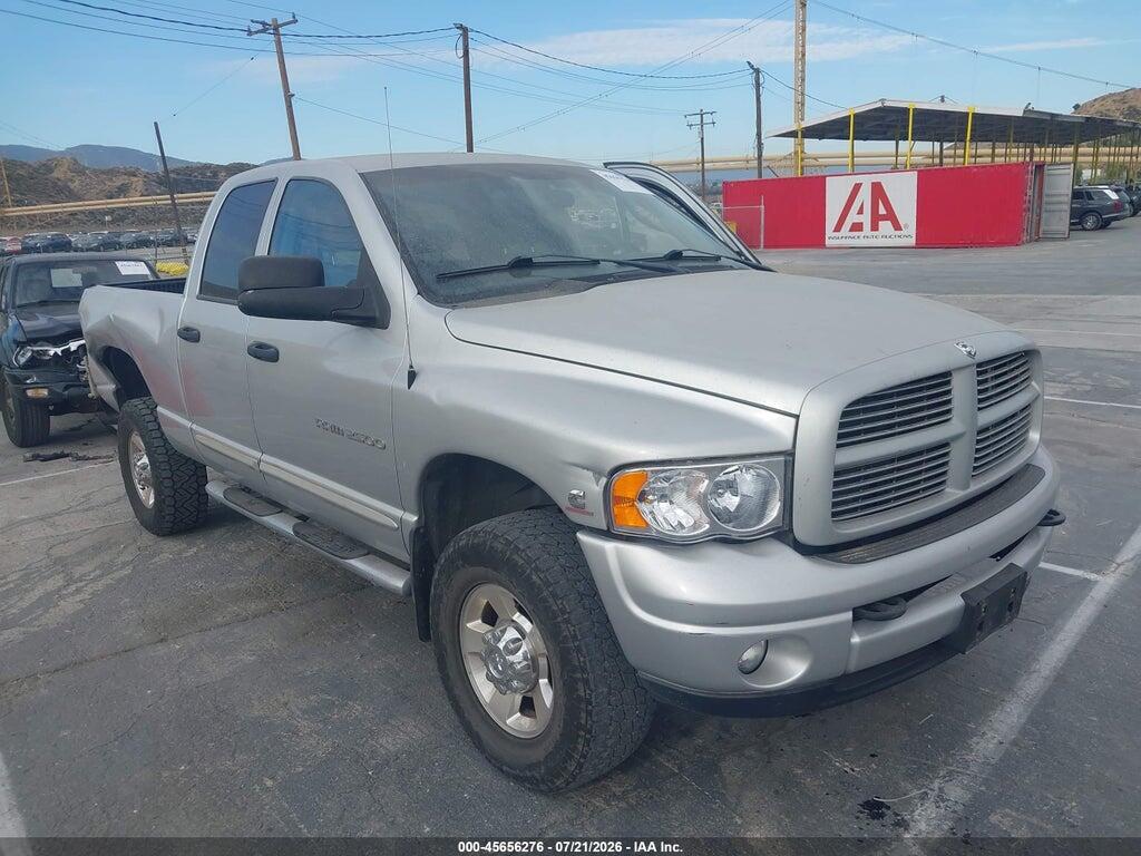 3D7KS28C75G730154 2005 DODGE RAM 2500 photo no. 1