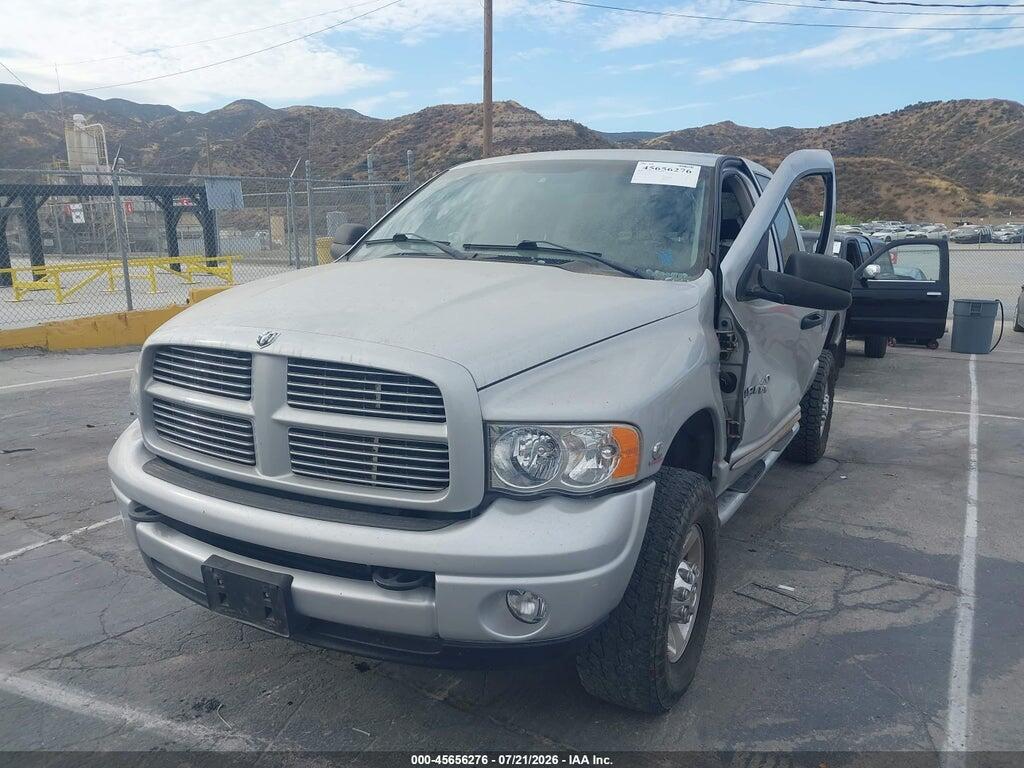 3D7KS28C75G730154 2005 DODGE RAM 2500 photo no. 2