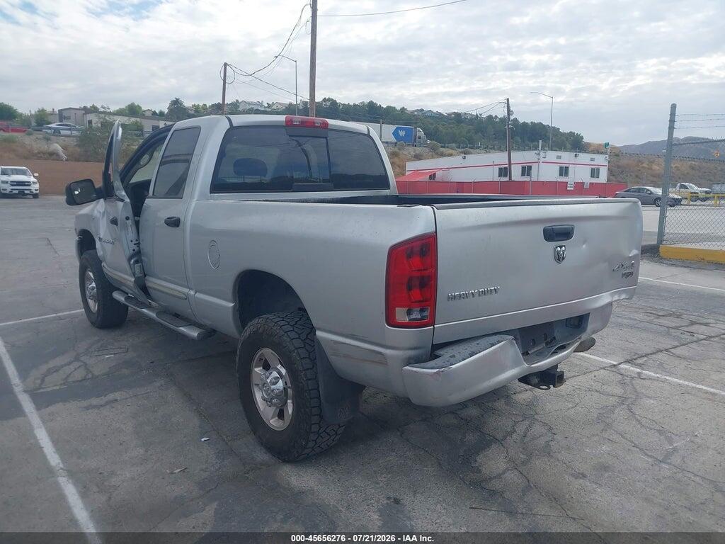 3D7KS28C75G730154 2005 DODGE RAM 2500 photo no. 3