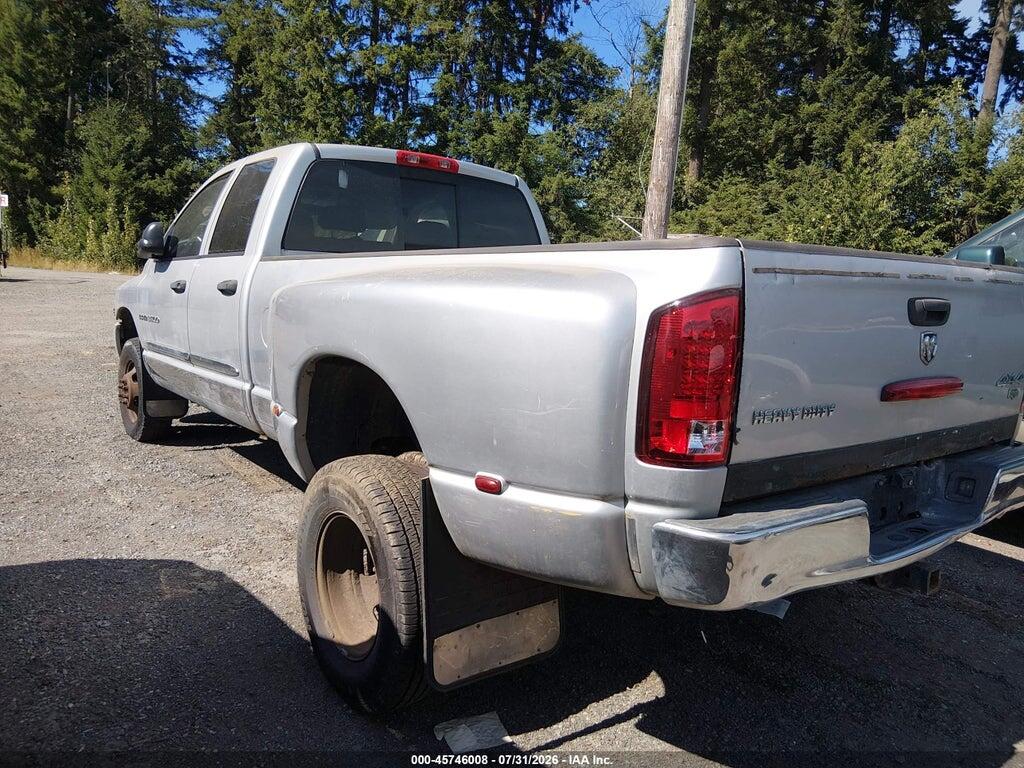 3D7MS48C75G742096 2005 DODGE RAM 3500 photo no. 3